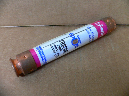 Ferraz Shawmut Smart Spot 600VAC/300VDC 20 Amp Time Delay Fuse TRS20R