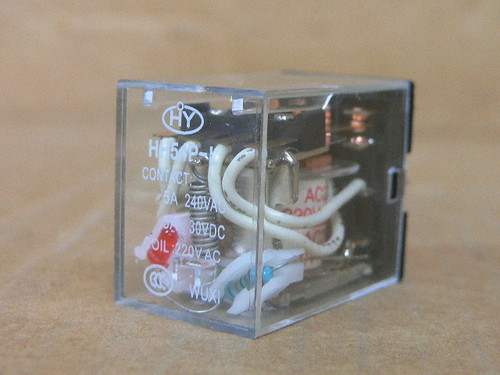 HY HH54P-L Relay 220 V AC Coil