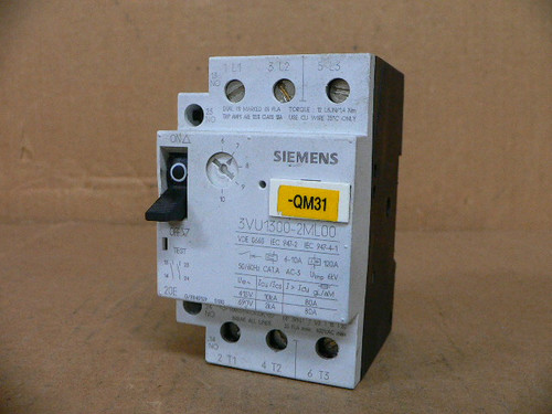 Siemens 3VU1300-2ML00 Motor Starter
