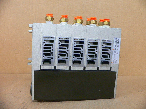 SMC NVV5FS2-01T1-051-02T 5-Station Valve Manifold Assembly