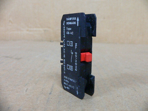 Danfoss CB-NC Normally Closed NC Contact Block