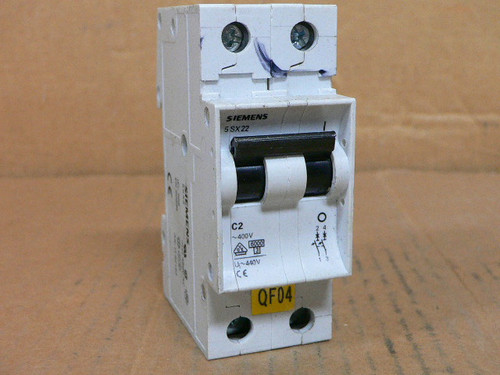 Siemens 5SX21 C2 1 Pole Circuit Breaker