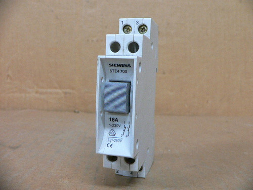 Siemens 5TE4700 Pilot Pushbutton Switch15A