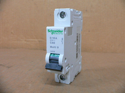 Schneider Electric Multi9 C60N D10A 1-Pole Circuit Breaker
