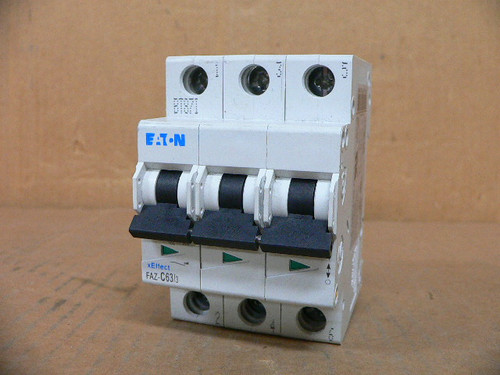 Eaton FAZ-C63/3 Moeller Miniature Circuit Breaker 63A