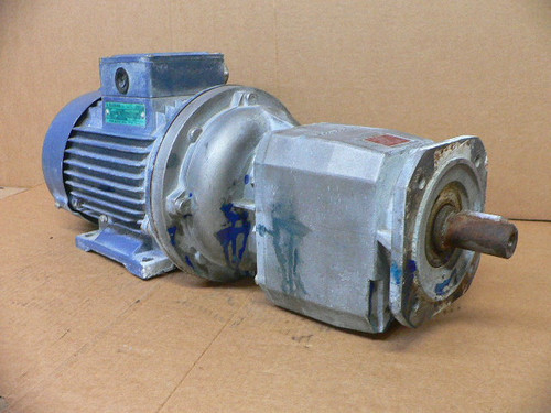 Electromec C202 F Motor 1690 RPM 1543N71/NCL0946 w/ Bonfiglioli C202 F Gearbox