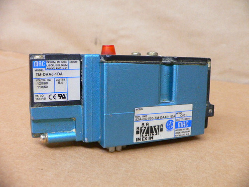 MAC VALVES 82A-CC-000-TM-DAAP-1DA SOLENOID VALVE