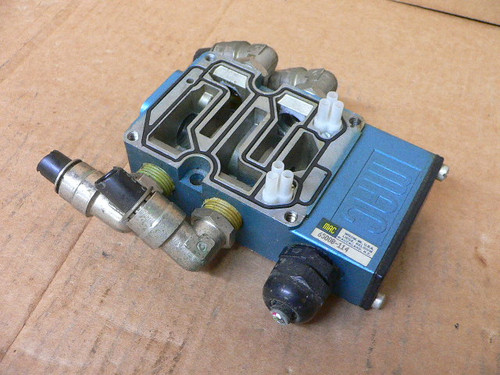 MAC Valves 6500B-114 Pneumatic Solenoid Valve Base Manifold
