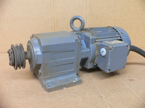 Bauer BG10 11 D08LA4 CV Inline Helical Gear Motor CDN281954 2 600V IP65