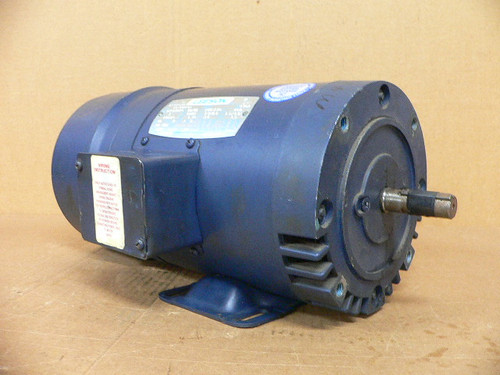 Leeson 111328 00 1HP Electric Motor 3 Phase 1725RPM