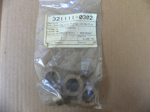 TETRA PAK 321111 0302 BEARING BUSHING WITH FLANGE