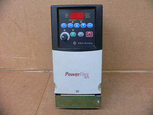 Allen Bradley 22B-E1P7N104 PowerFlex 40 AC Drive 460V - 600V 1HP