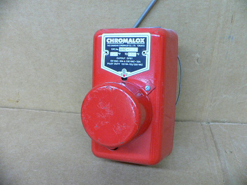 Chromalox ARC 259 Non Indicating Thermal Cutout 35A 125VAC DPST