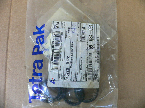 TETRA PAK 315220 0172 V RING 29X37X10