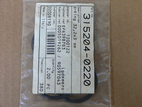 TETRA PAK 315204 0220 O RING