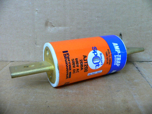 Ferraz Shawmut Smart Spot AJT200 200 Amp Amp-Trap 2000 Time Delay Fuse