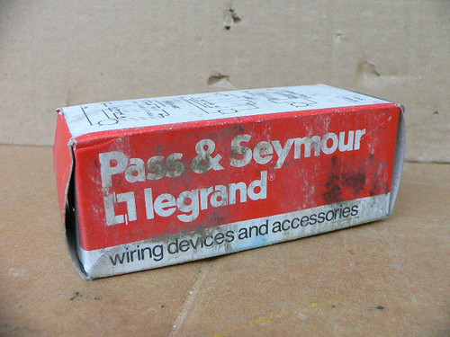 Pass & Seymour 15AC1 Light Switch Single Pole - Brown
