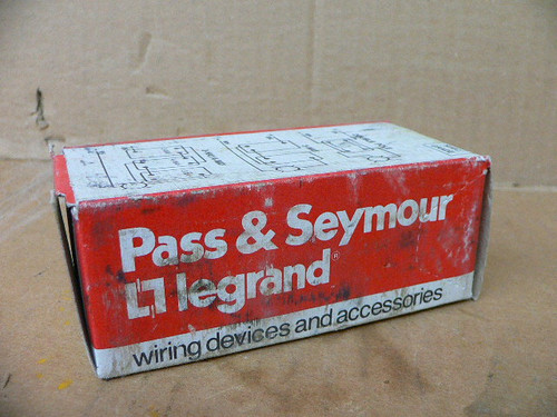 Pass & Seymour 371510-W 15A,374 V Single Pole Switch
