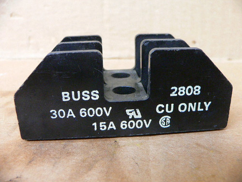Bussmann 2808 30A 600VAC 2 Position Fuse Holder