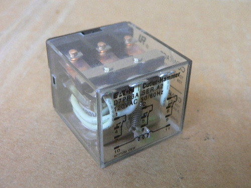 Eaton D7PR3A Power Relay 120VAC