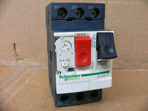 Schneider Electric GV2ME10 Motor Circuit Breaker 4-6.3A