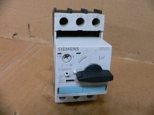 Siemens 3RV1021-0KA10 Manual Motor Starter Protector
