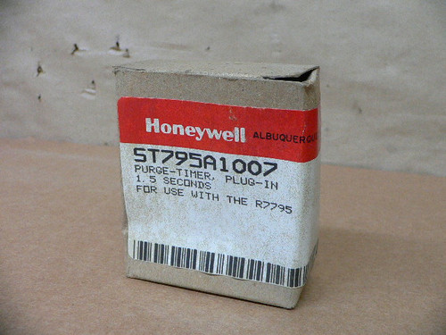 HONEYWELL, ST795A1007, PLUG-IN PURGE-TIMER, 1.5 S