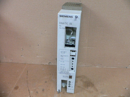 Siemens 6ES5951-7LD21 Simatic S5 Power Supply Module