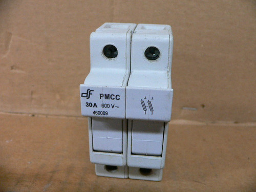 DF PMCC 30A 600V 2 Pole Fuse Holder 460009