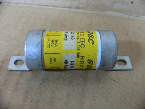 GEC Alsthom CIS 40 Fuse 40 Amp