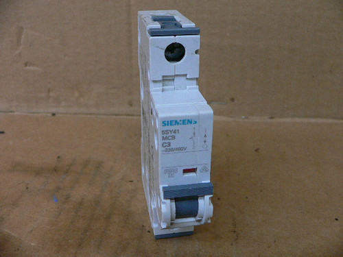 Siemens 5SY41 MCB C3 Circuit Breaker 3amp