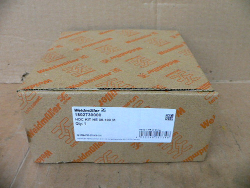 Weidmüller 1802730000 Connector HDC KIT HE 06.100 M