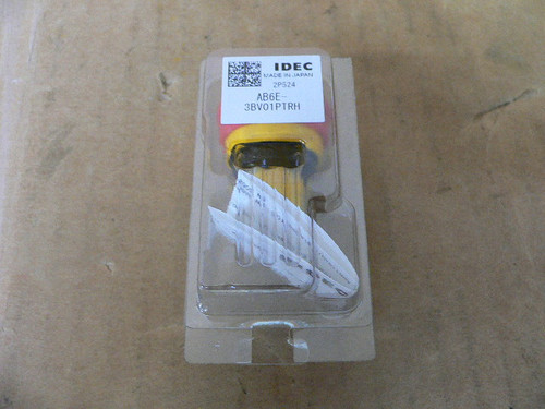 IDEC AB6E-3BV01PTRH Emergency Stop Unibody Switch 30mm Mushroom