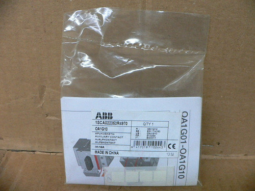 ABB OA1G10 Auxiliary Contact Block 1NO 16A 1SCA022353R4970