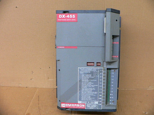Emerson Motion Control DX-455 850033-00 Positioning Servo Drive