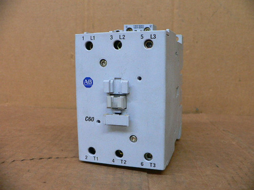 Allen Bradley 100-C60J00 Contactor 3-Pole 110/120V