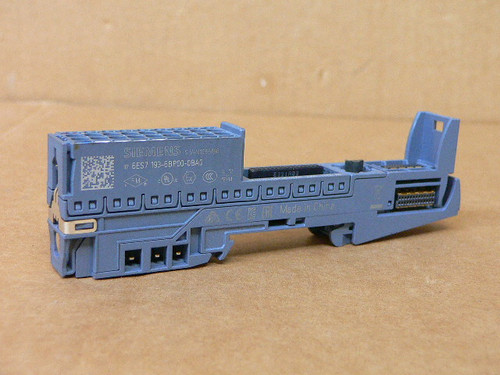 Siemens BU15-P16+A0+2B, 6ES7 193-6BP00-0BA0 I/O Base Unit