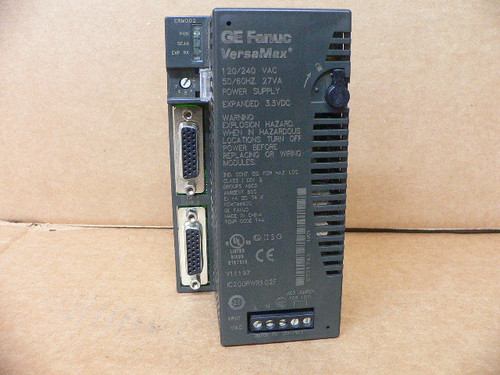 GE Fanuc IC200PWR102F Versamax 120/240VAC Power Supply
