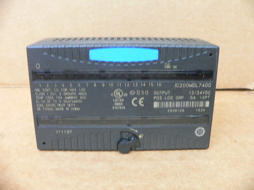 GE Fanuc IC200MDL740G VersaMax Input Module