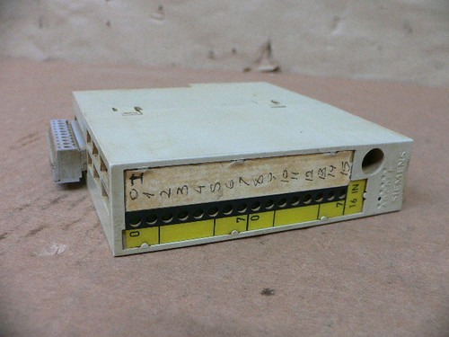 Siemens 6FC5111-0CA01-0AA0 Input Module