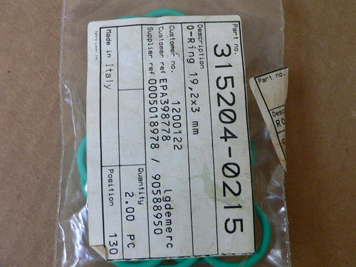 TETRA PAK 315204-0215 O-RING