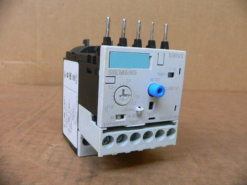 Siemens 3RB2016-1PB0 1-4 Amp Overload Relay