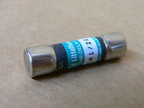 Littelfuse FLM-1/2 FLM.500, 1/2Amp 250V Cartridge Fuse