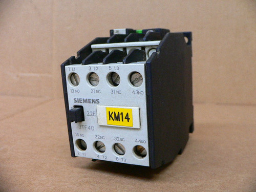 Siemens 3TF4022-0A Contactor 110V