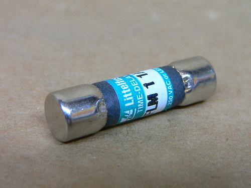 Littelfuse FLM-1-1/4 (FLM-1.25 ) 1.25 Amp 250V Midget Time-Delay Class CC Fuse
