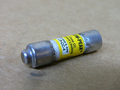 Bussmann Low-Peak LP-CC-4 Fuse Class CC Current Limiting Time Delay