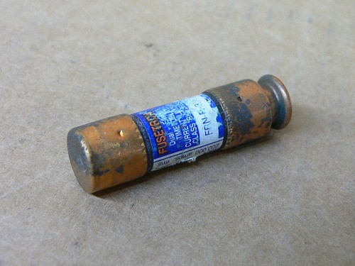 BUSSMANN FRN-R-3-1/2 FUSETRON TIME DELAY 3 1/2A FUSE
