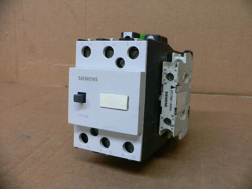 SIEMENS 3TF4422-0B CONTACTOR 24V COIL