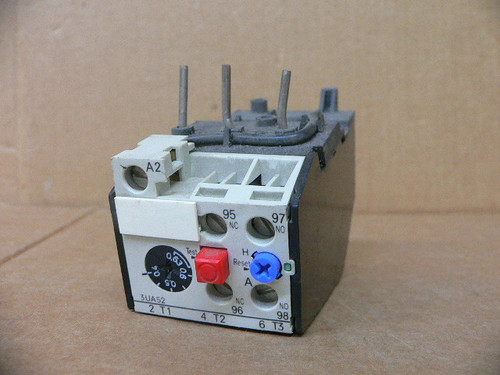 SIEMENS 3UA52-00-0G OVERLOAD RELAY  0.4-0, 63A