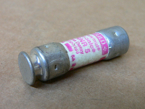 GOULD TRNR 5 Time Delay Fuse Class RK5 5A